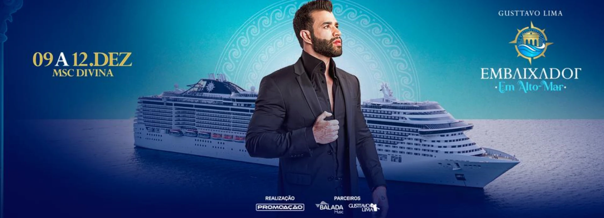 Navio Embaixador em Alto Mar