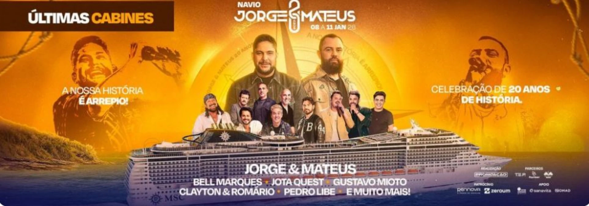 Navio Jorge e Mateus