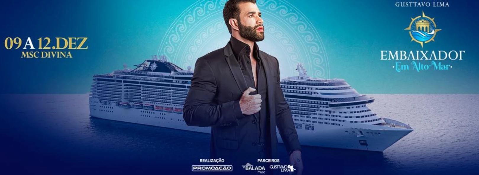 Navio Embaixador em Alto Mar